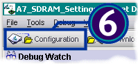 From the FDL toolbar, click "Configuration".