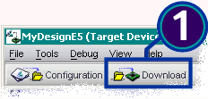 Within FDL, click "Download".