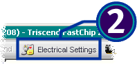 In the I/O Editor, click "Electrical Settings".
